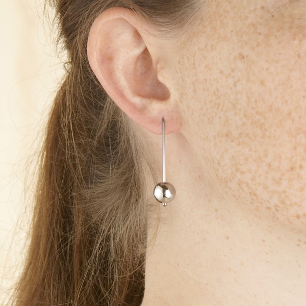 Boucles d'oreilles Unik argent 10mm